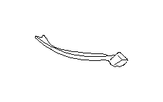 View Body C Pillar Reinforcement. Quarter Panel Extension (Left). Full-Sized Product Image 1 of 1