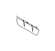 View Fender Liner Support Bracket. Fender Splash Shield (Left). Full-Sized Product Image
