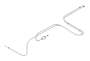 View Deck Lid Release Cable. Fuel Filler Door Release Cable. Trunk Lid Release Cable. Full-Sized Product Image