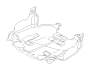 View Radiator Support Splash Shield. Under Cover COM FB (Front). Full-Sized Product Image