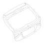 Image of Liftgate. Panel Tailgate (Rear Gate). image for your 2023 Subaru Forester   