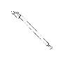 Image of Hatch Lift Support. Stay Tailgate (Rear Gate) (Left). image for your 2000 Subaru Forester   