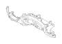 Image of Glove Box Door. Instrument Panel Pocket. Instrument Panel Storage Compartment (BLACK). A... image for your 2015 Subaru WRX 2.0L 6MT  