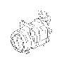 View Air Conditioning (A/C) Compressor Full-Sized Product Image