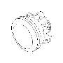 View Bracket Fog Light C0U4 (Left, Front) Full-Sized Product Image