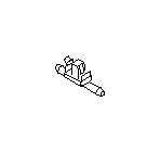 View Windshield Washer Hose Connector. Y Joint Windshield Washer. Joint and Clip. Full-Sized Product Image