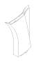 View Deck Lid Finish Panel Clip. Garnish Clip. Full-Sized Product Image 1 of 2