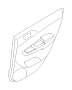 View Door Interior Trim Panel. Trim Panel Door RLH (Left, Rear, BLACK). Full-Sized Product Image 1 of 1