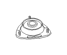 View Suspension Strut Mount (Front) Full-Sized Product Image