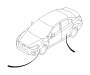 View ABS Wheel Speed Sensor. Arm. Sensor (RR) (Left, Rear, Upper). Full-Sized Product Image