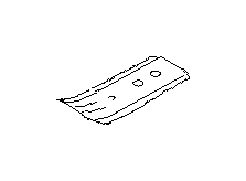 View Floor Pan Bracket. Instrument Panel Brace. Instrument Panel Mounting Bracket. Full-Sized Product Image