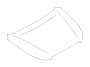 Image of Hood / Trunk Prop Rod. Hood Lift Support. Stay Hood Support. A pressurized Rod. image for your 2007 Subaru Legacy  GT LIMITED(OBK:XT) SEDAN 