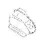 View Fuel Filler Housing. Fuel Tank Filler Neck. SAUCER Complete. Full-Sized Product Image