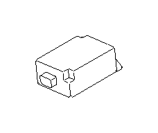 Image of Keyless Entry Receiver. Receiver U4D. Receiver For Keyless. image for your 2018 Subaru WRX  Limited 
