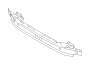 View Bumper Cover Reinforcement Beam. Bumper Face Bar Reinforcement Beam (Front, Back, Steel). Full-Sized Product Image