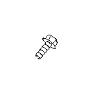 View Seat Track Cover Screw (BOLT M10 X 32, BOLTXM10 X 32) Full-Sized Product Image
