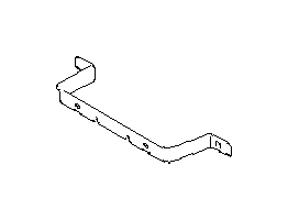 Image of Instrument Panel Air Bag Bracket. Instrument Panel Mounting Bracket (Lower, Center). A Bracket For... image for your 2015 Subaru WRX 2.0L 6MT  