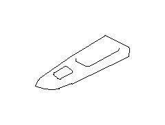 Image of Door Switch Trim Panel. Door Window Switch Bezel. Panel P/W Switch R (Right, Rear, BLACK; OFF... image for your 2018 Subaru Outback  Premium w/EyeSight 
