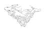 View Engine Oil Pan. Pan Complete Oil (Upper). Full-Sized Product Image