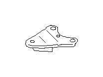 View Suspension Ball Joint Lock Plate. Suspension Control Arm Bracket (Left, Front, Rear). Full-Sized Product Image