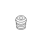 View Coil Spring Insulator. Suspension Strut Bumper. Helper Strut. Helper PAI22 (Front, Rear). Full-Sized Product Image