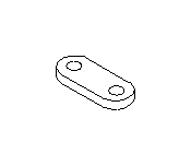 View Engine Cradle Insulator. Engine Mount Crossmember Insulator. Full-Sized Product Image