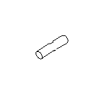 View Fuel Tank Vent Hose. PB001191 Hose Air Vent. Full-Sized Product Image 1 of 4