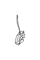 View Folding Seat Latch. Seat Back Lock (Right, Rear). Full-Sized Product Image