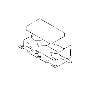 View Instrument Panel Cover Clip. Clip C0U4. Full-Sized Product Image