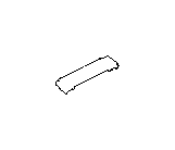 View Roof Molding Cap Full-Sized Product Image