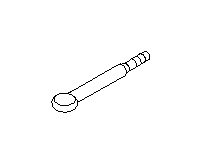 View Tie Down Hook. Tow Hook. Hook Complete. Hook TRACTIVE (Front). Full-Sized Product Image