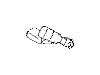 View Seat Belt Receptacle (Left, Center, IVORY) Full-Sized Product Image 1 of 3