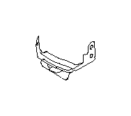 View Battery Cable Harness Bracket Full-Sized Product Image 1 of 2