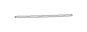 View Blade Windshield Wiper. PB001510 Blade Wiper (Passenger). Full-Sized Product Image