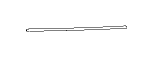 View Blade Windshield Wiper. PB001510 Blade Wiper (Passenger). Full-Sized Product Image