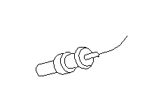 View Spark Plug Wire (Cord). Cable Complete Spark Plug (High Tension) A. Full-Sized Product Image