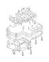 View Air Conditioning (A/C) Compressor Bolt. Automatic Transmission Valve Body (AT). Full-Sized Product Image