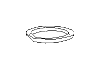 View Coil Spring Insulator. Rubber Seat. Strut (Rear, Lower). Full-Sized Product Image