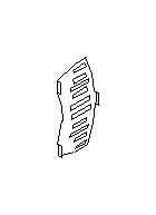 View Disc Brake Pad Shim. Disk Brake (Inner). Full-Sized Product Image