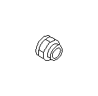 View CV Joint Nut. Nut Axle. Full-Sized Product Image