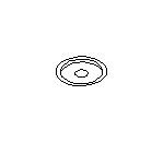View Power Steering Reservoir Cap Seal. Tank. Packing. Full-Sized Product Image