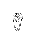 View Clutch Pedal Lever Full-Sized Product Image 1 of 4