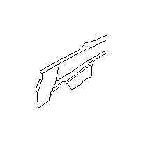 Image of Fender Closing Plate. Fender Rail. Frame Side Member Reinforcement (Right). Frame Side Complete. image for your 2015 Subaru Crosstrek   