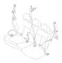 View Seat Belt Lap and Shoulder Belt Nut. Anchor Nut Seat Belt (Rear). Full-Sized Product Image 1 of 5
