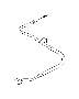 View Air Conditioning (A/C) Refrigerant Discharge Hose (Back) Full-Sized Product Image