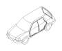 View Door Seal. Door Weatherstrip (Right, Front). Full-Sized Product Image