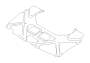 Image of Hood Insulation Pad. Insulator Hood (Front). image for your 2013 Subaru Legacy   