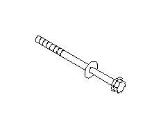View Engine Cylinder Head Bolt Full-Sized Product Image