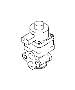 View Exhaust Gas Recirculation ((EGR)) Valve. Valve (EGR) Control (Back). Full-Sized Product Image