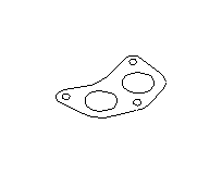 View Exhaust Pipe Connector Gasket. Exhaust Manifold Gasket. Full-Sized Product Image
